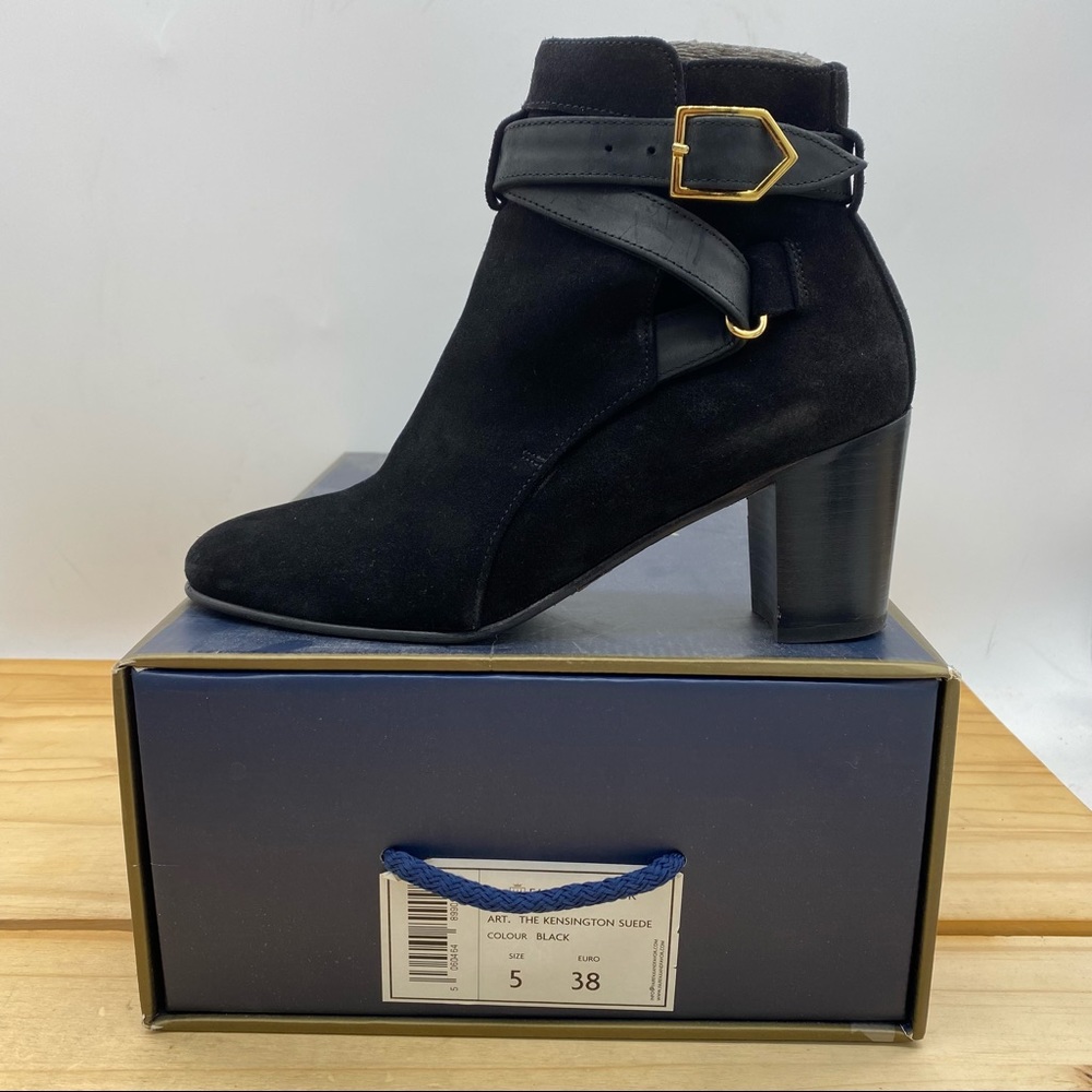 UK 5 Euro 38 Fairfax & Favor The Kensington Suede